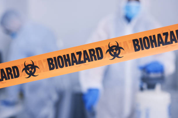 Professional Crime Scene Cleanup technician working in Buzzards Bay, MA